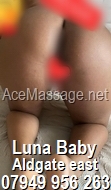 LUNA BABY BLACK ESCORT IN ALDGATE EAST CENTRAL LONDON E1 INDEPENDENT EBONY GIRL UK